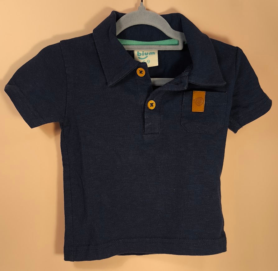 Sommer-Set Polo & Shorts Meeresmotive