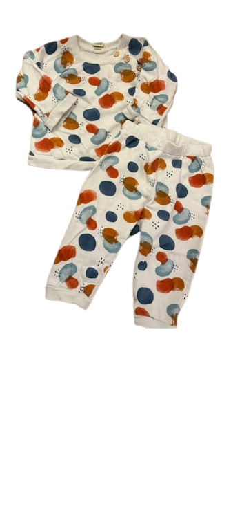 Set -  Zweiteiler von Alana 🌸 mit großen Farbklecksen