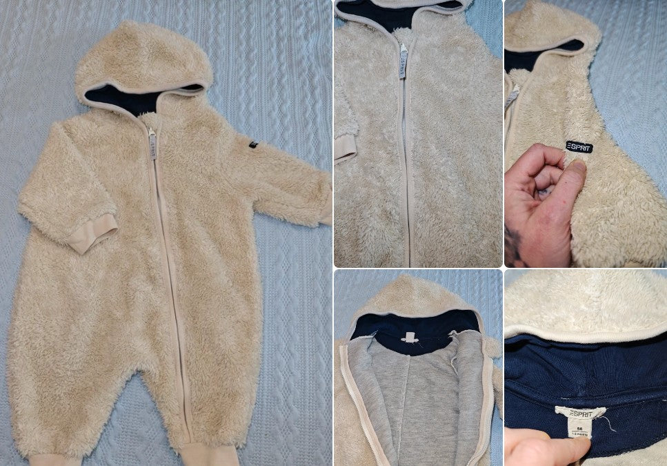 Baby-Overall (Teddyfleece, ESPRIT)